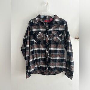 Women’s BTC Purple & Blue Western Snap Shirt